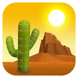 desert Emoji facebook