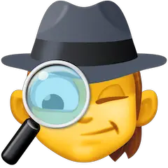 Detektiv(in) Emoji Facebook