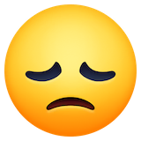 disappointed-face Emoji facebook
