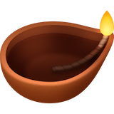 diya-lamp Emoji facebook
