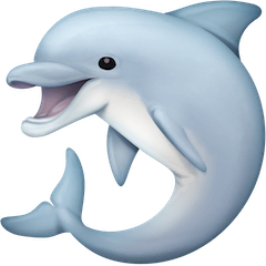 Dolphin Emoji on Facebook