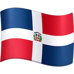 🇩🇴 Flagge der Dominikanischen Republik Emoji auf Facebook
