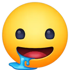 🤤 Sabberndes Gesicht Emoji auf Facebook