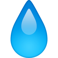 💧 Gota de agua Emoji en Facebook