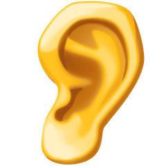 👂 Ear Emoji on Facebook