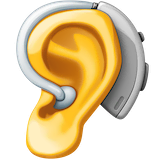 ear-with-hearing-aid Emoji facebook