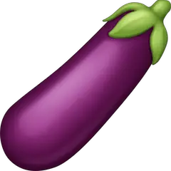 Eggplant Emoji on Facebook