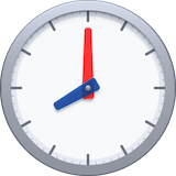 eight-oclock Emoji facebook