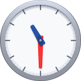 eleven-thirty Emoji facebook