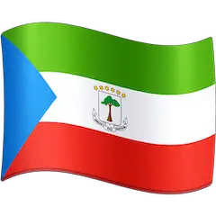 Flagge von Äquatorialguinea Emoji Facebook