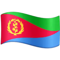 Bandera de Eritrea Emoji Facebook