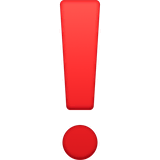 exclamation-mark Emoji facebook