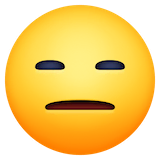 expressionless-face Emoji facebook