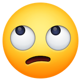 face-with-rolling-eyes Emoji facebook