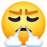 face-with-steam-from-nose Emoji facebook