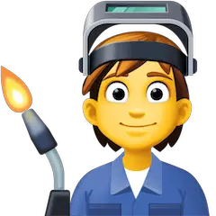 🧑‍🏭 Factory Worker Emoji on Facebook