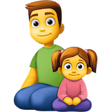 family-man-girl Emoji facebook