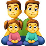 family-man-man-girl-boy Emoji facebook