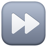 fast-forward-button Emoji facebook