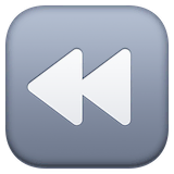 fast-reverse-button Emoji facebook