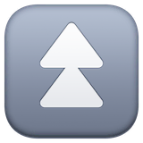 fast-up-button Emoji facebook