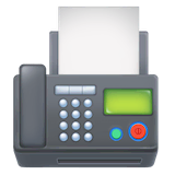 fax-machine Emoji facebook