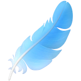 feather Emoji facebook