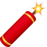 firecracker Emoji facebook