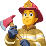 firefighter Emoji facebook
