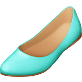 flat-shoe Emoji facebook