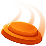 flying-disc Emoji facebook