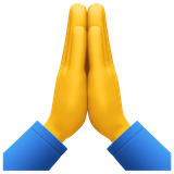 folded-hands Emoji facebook
