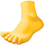 foot Emoji facebook