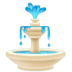 ⛲ Fountain Emoji on Facebook