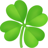 four-leaf-clover Emoji facebook