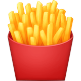 french-fries Emoji facebook