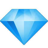 gem-stone Emoji facebook