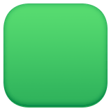 green-square Emoji facebook