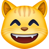 grinning-cat-with-smiling-eyes Emoji facebook