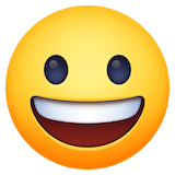 grinning-face Emoji facebook