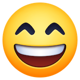 grinning-face-with-smiling-eyes Emoji facebook
