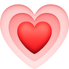 Growing Heart Emoji on Facebook