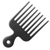 hair-pick Emoji facebook