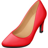high-heeled-shoe Emoji facebook