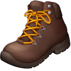 Hiking Boot Emoji on Facebook