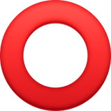 hollow-red-circle Emoji facebook
