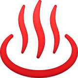 hot-springs Emoji facebook