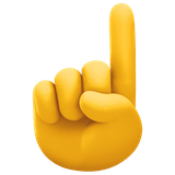 index-pointing-up Emoji facebook