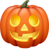 jack-o-lantern Emoji facebook