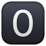 keycap-0 Emoji facebook